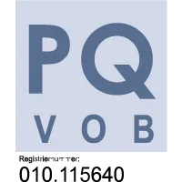 Zertifikat: Präqualifikation VOB