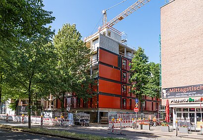 Energetische Fassadensanierung am Projekt The Flag in Köln